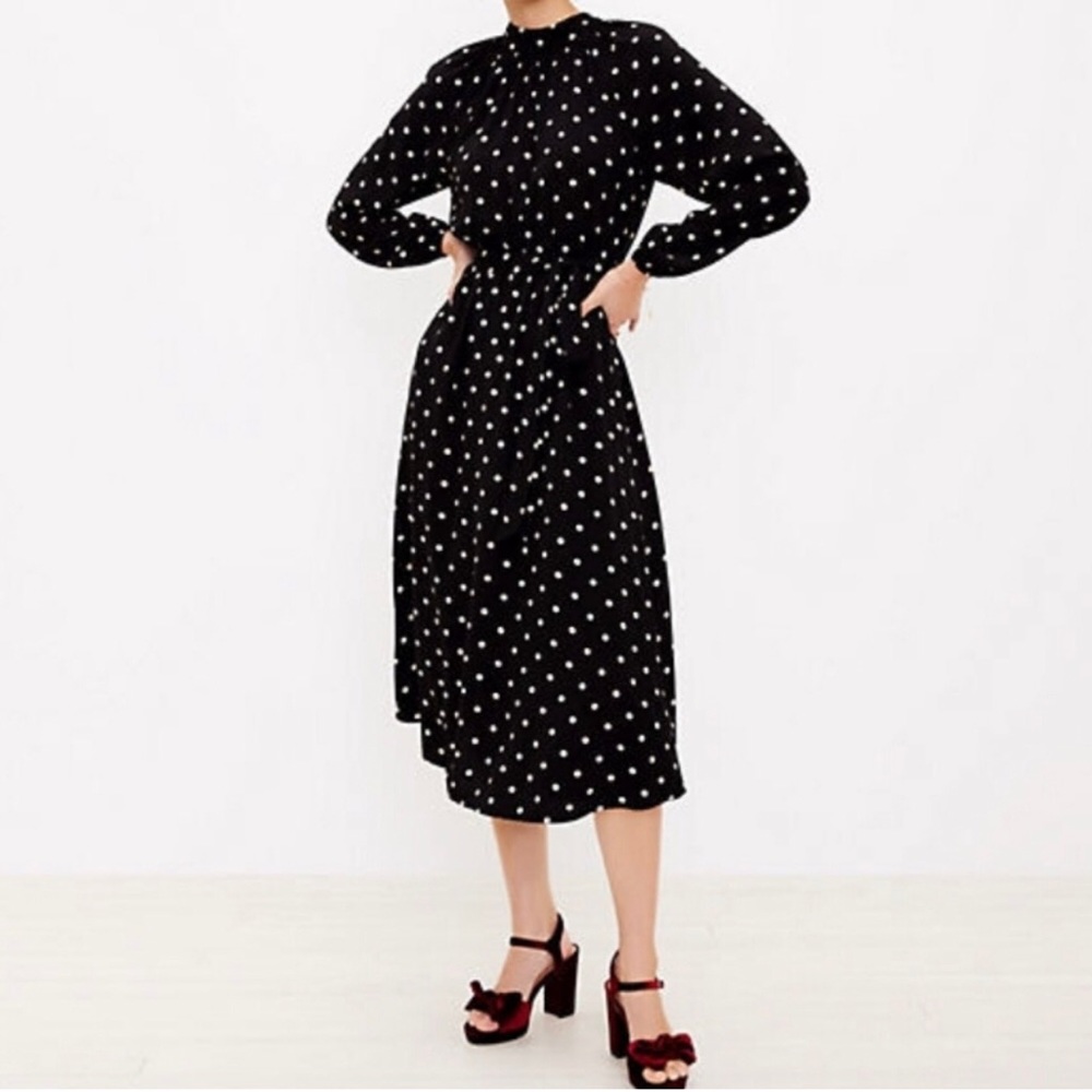 LOFT Mockneck Dress